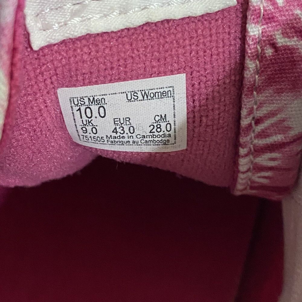 Vans SK8-Hi Tapered Heart Print Sneakers Pink Size M10 W11.5 SB7 - Picture 8 of 8